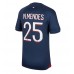 Paris Saint-Germain Nuno Mendes #25 Hjemmedrakt 2023-24 Korte ermer